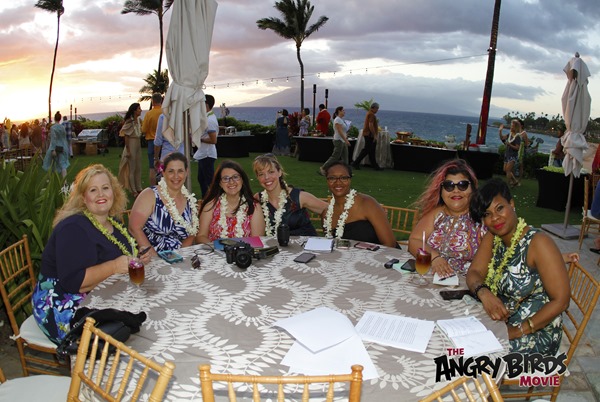 Maui, Hawaii - Friday, April 15, 2016: A luau for Columbia Pictures and Rovio Animations' ANGRY BIRDS at the Four Season Resort Wailea.