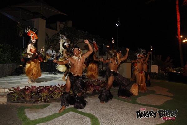 Maui, Hawaii - Friday, April 15, 2016: A luau for Columbia Pictures and Rovio Animations' ANGRY BIRDS at the Four Season Resort Wailea.