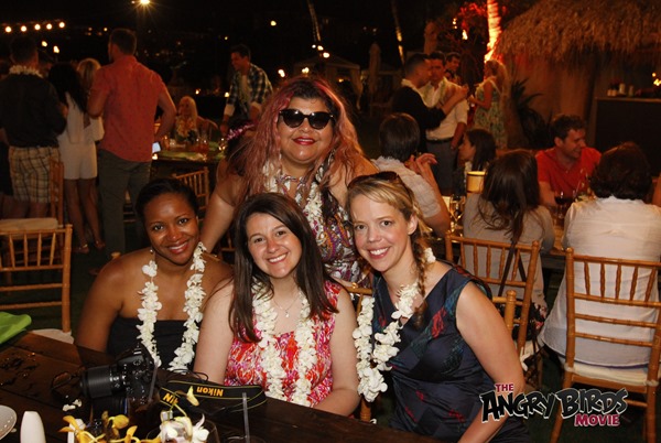 Maui, Hawaii - Friday, April 15, 2016: A luau for Columbia Pictures and Rovio Animations' ANGRY BIRDS at the Four Season Resort Wailea.