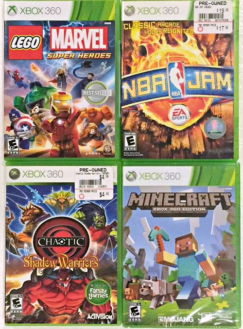 Video game haul from Gamestop