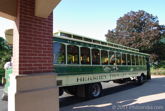 Hershey Trolley Works tour bus