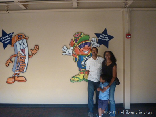 Photo of my family after taking the Hershey’s Great American Chocolate Tour ride