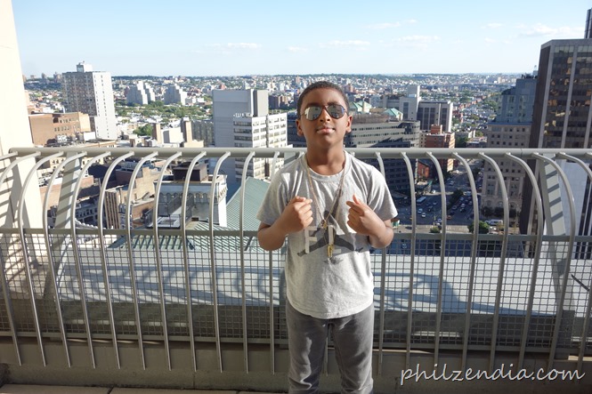 Z.E.N. posing on the terrace