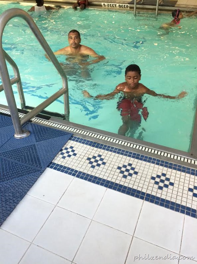 pool at Marriott Brooklyn Bridge