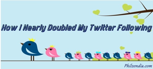 Doubled My Twitter Following