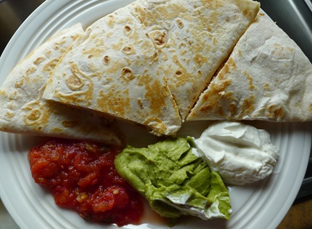 Easy Quesadillas Recipe Finished product