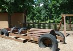Wooden Car KidStreet Playground in New Jersey