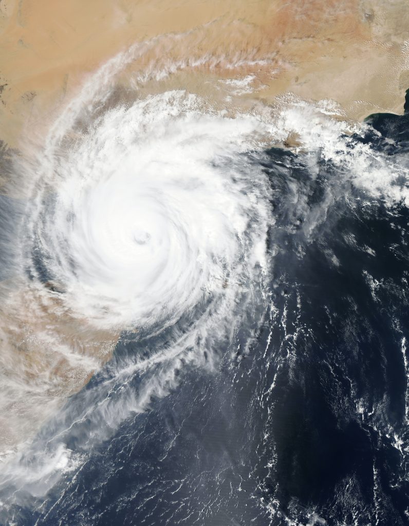 hurricane weather pattern
