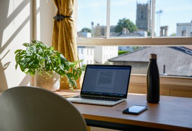 working from home dedicated workspace