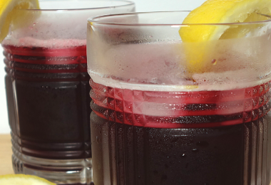 Lemon Berry Hibiscus Aguas Frescas Recipe