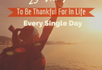 23 things to be grateful for in life every single day
