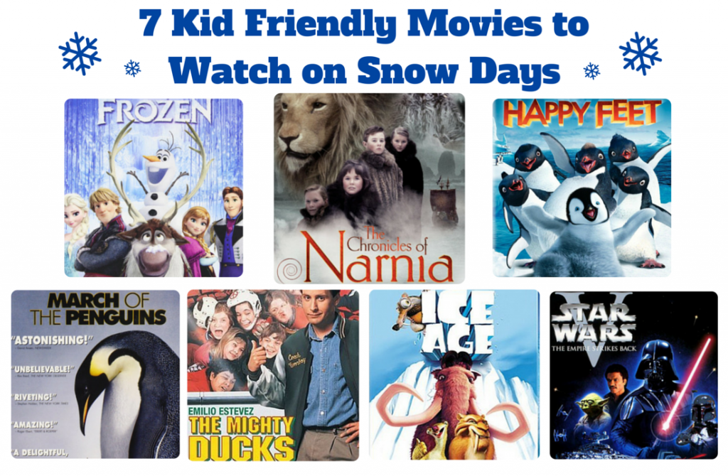 7 Kid Friendly Movies to Watch on Snow Days