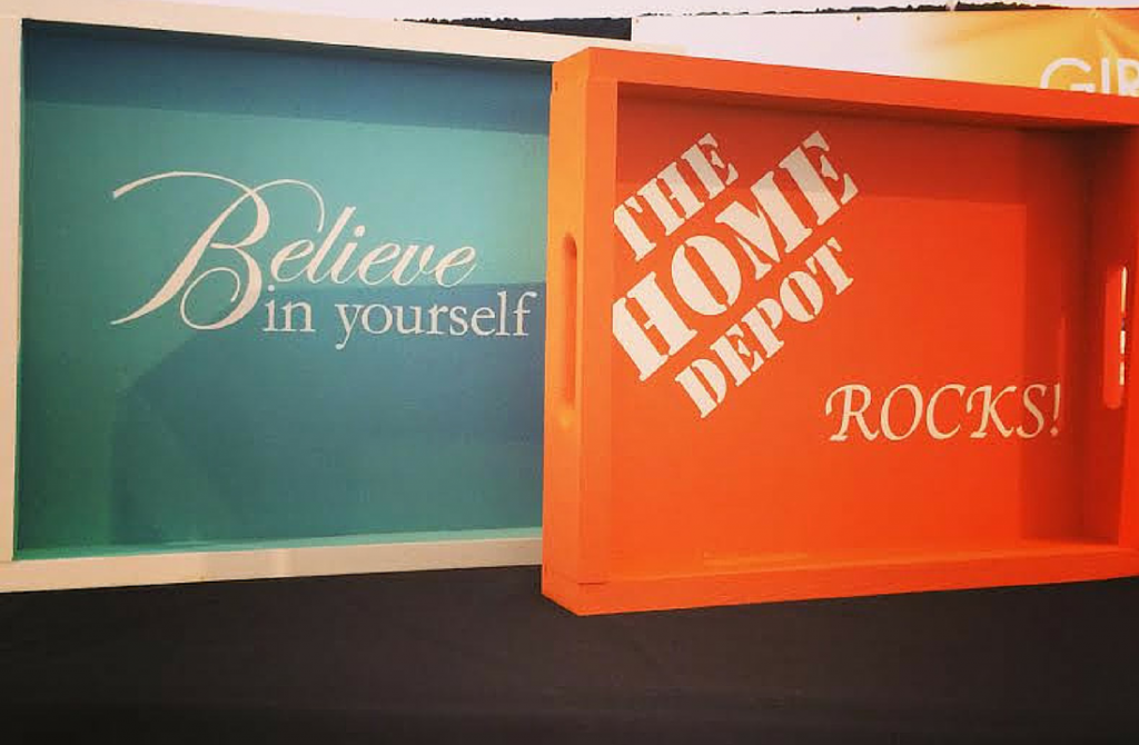 DIY Trays - Home Depot