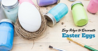 20 Easy Ways to Decorate Easter Eggs