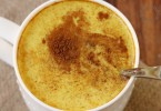 Turmeric golden milk recipe