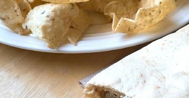 My homemade guacamole recipe pairs well with the new Dunkin' Donuts GranDDe Burrito.