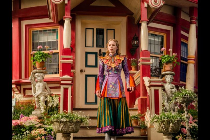 Mia Wasikowska as Alice in Alice Through The Looking Glass