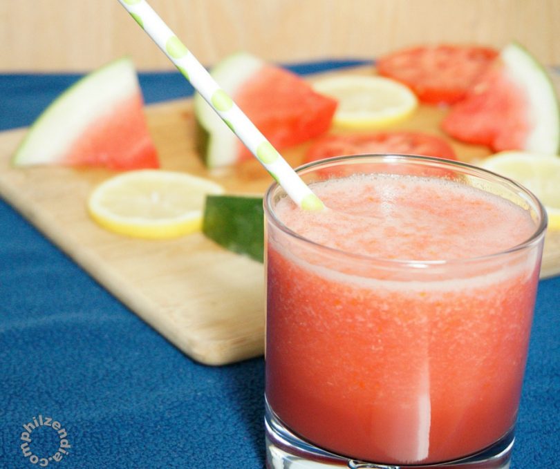 Sunburn prevention and protection juice at Swissôtel