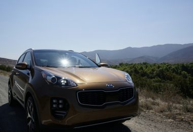 We drove through the deserts of San Diego in this Kia Sportage