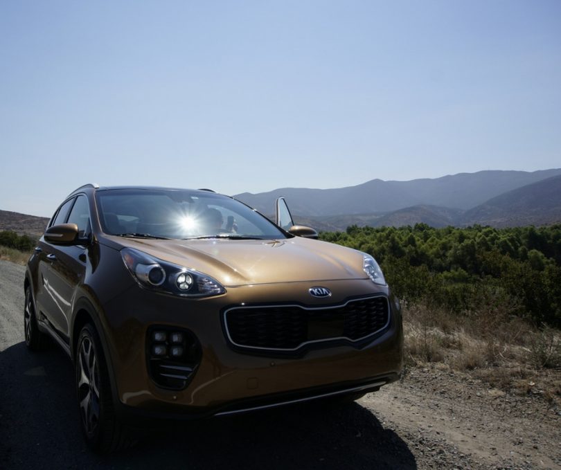 We drove through the deserts of San Diego in this Kia Sportage