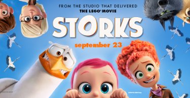 Storks movie banner