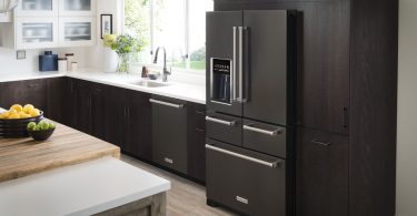 Kitchen Aid Black Stainless Steel Appliances