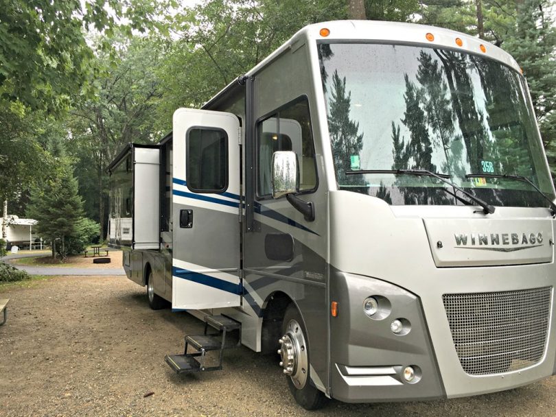 Camping in an RV