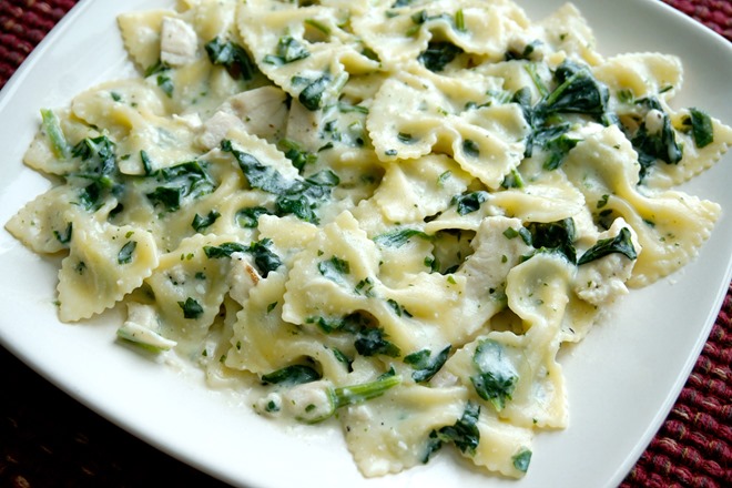 Bertolli’s Frozen Chicken Florentine - Farfalle