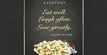 celebrate everyday life with bertolli