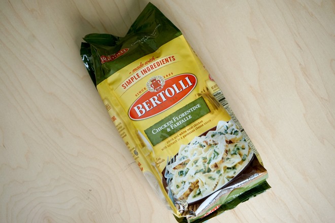 Bertolli’s Frozen Chicken Florentine 