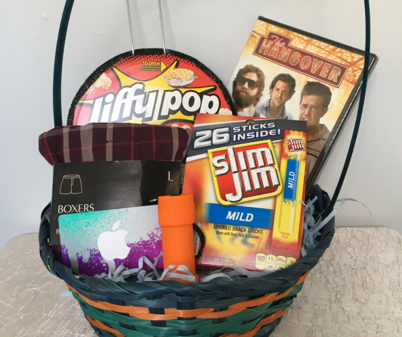 Easter basket ideas for guys