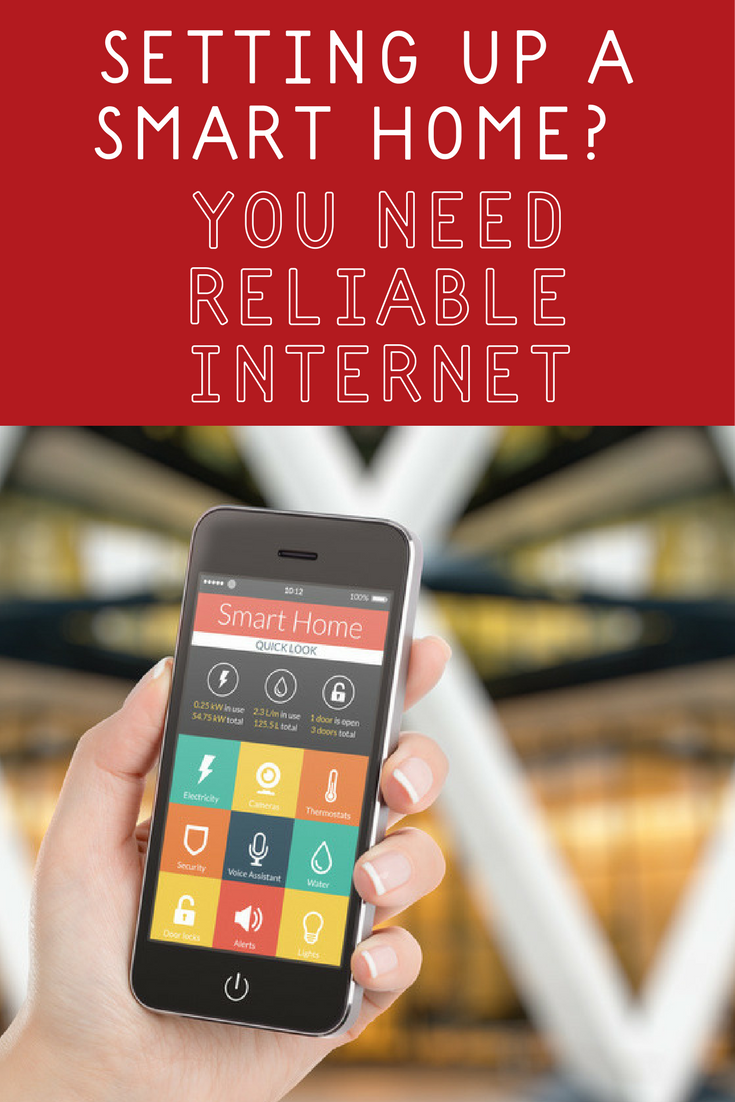 Setting up a smart home- You need reliable interenet