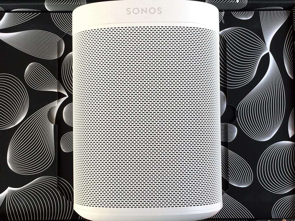 the Sonos One Smart Speaker