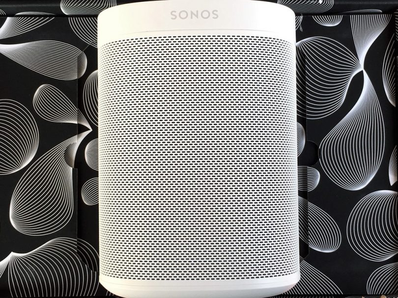 the Sonos One Smart Speaker