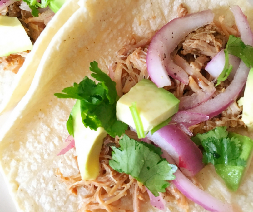 Crock Pot Chili Pork Tacos Recipe